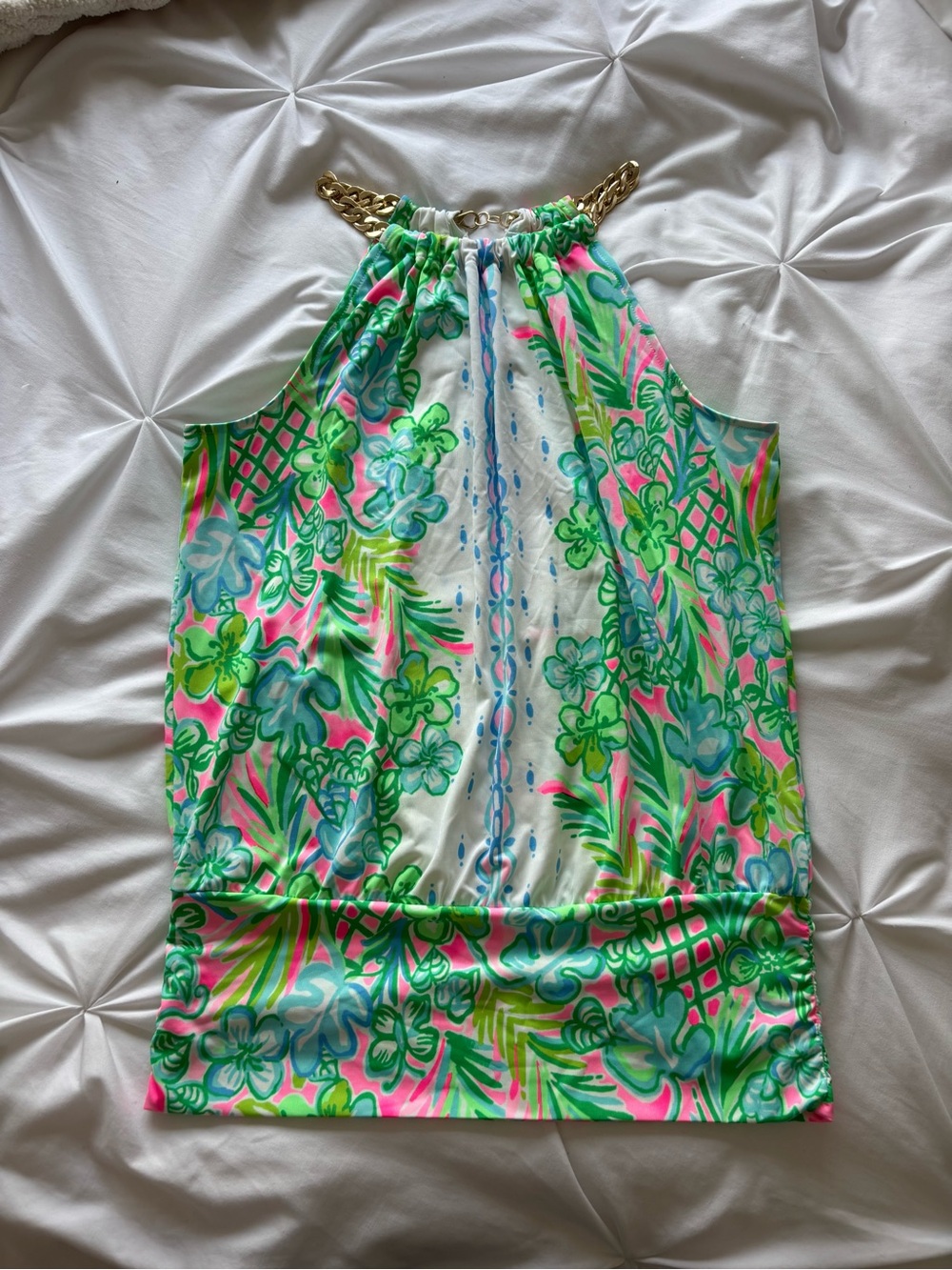 Lilly Pulitzer “Coconut Row” Bowen Halter Top